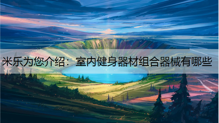 米樂為您介紹：室內健身器材組合器械有哪些