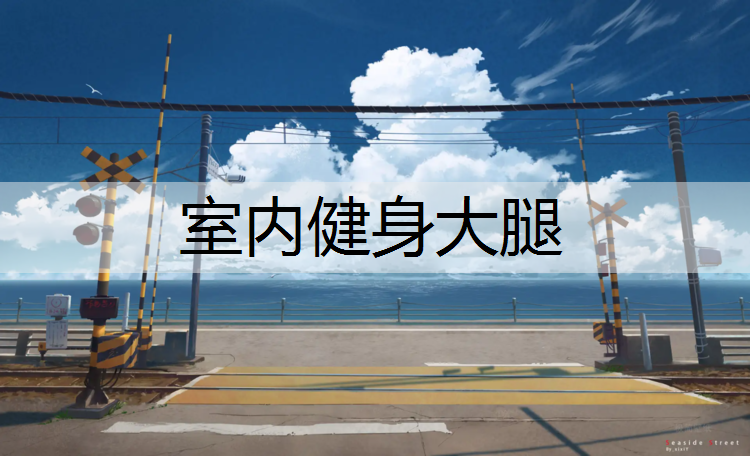 室內健身大腿