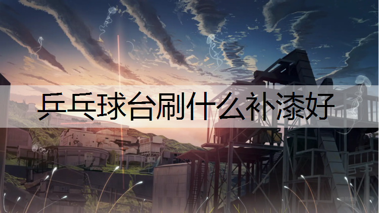 <strong>乒乓球臺刷什么補漆好</strong>