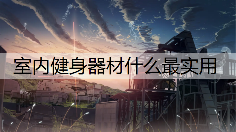 室內健身器材什么最實用
