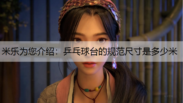 乒乓球臺的規范尺寸是多少米